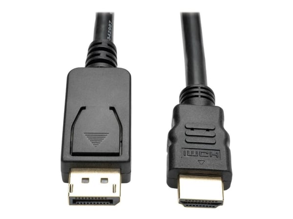Eaton Tripp Lite Series DisplayPort 1.2 to HDMI Active Adapter Cable (DP with Latches to HDMI M/M), 4K, 6 ft. (1,8 m) - Videoadapteri - DisplayPort... Eaton Tripp Lite Series DisplayPort 1.2 to HDMI Active Adapter Cable (DP with Latches to HDMI M/M), 4K, 6 ft. (1,8 m) - Videoadapteri - DisplayPort...