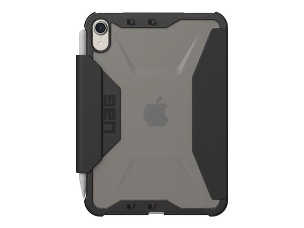 UAG Rugged Case for iPad Mini (6th Gen, 2021) [8.3-inch] - Plyo Black/Ice - Lommebok for nettbrett - svart, is - 8.3" - for Apple iPad mini (6. gen...