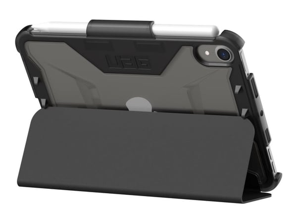 UAG Rugged Case for iPad Mini (6th Gen, 2021) [8.3-inch] - Plyo Black/Ice - Lommebok for nettbrett - svart, is - 8.3" - for Apple iPad mini (6. gen...