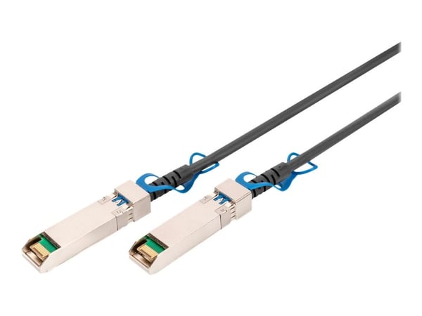 DIGITUS - Direkte 25GBase-koblingskabel - SFP28 (hann) til SFP28 (hann) - 2 m - skjermet dobbelaksial - SFF-8432 - passiv