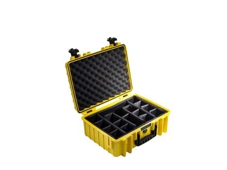 B&W Cases Type 5000, Kova kotelo, Keltainen