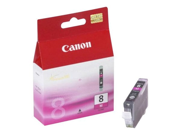 Canon CLI-8M - 13 ml - magenta - original - bläcktank - för PIXMA iP3500, iP4500, iP5300, MP510, MP520, MP610, MP960, MP970, MX700, MX850, Pro9000