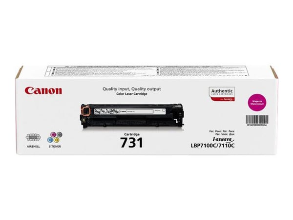 Canon 731, 1500 sivua, Magenta, 1 kpl