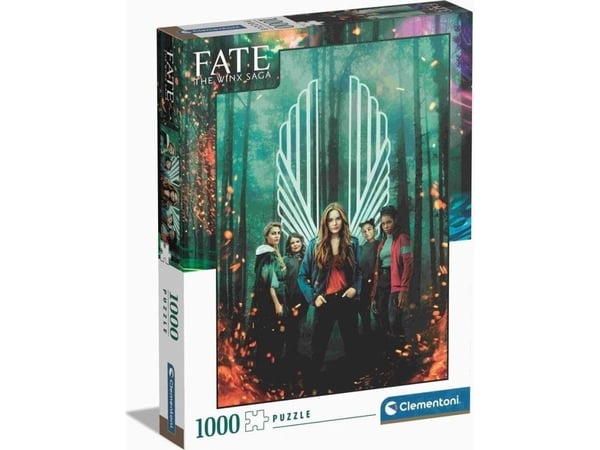 Clementoni puslespill 1000 deler Saga Winx