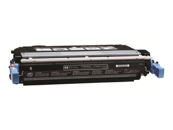 HP 642A - Lajittelu - alkuperäinen - LaserJet - tonerpatron (CB400A) - Color LaserJet CP4005dn, CP4005n -laitteisiin