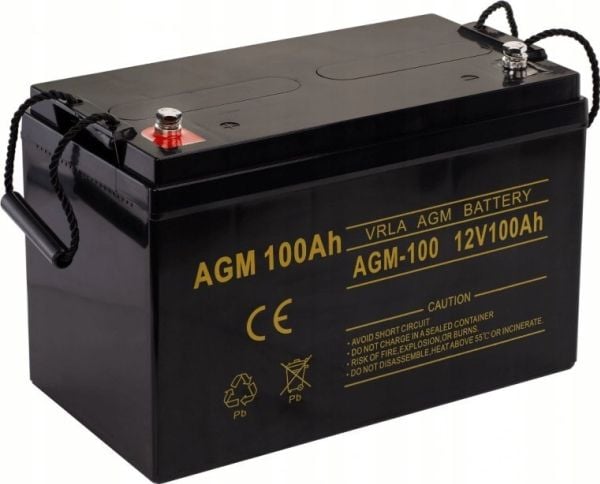 Volt AGM-akku 12V 100Ah