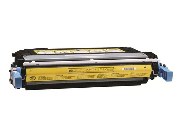 HP 642A Yellow Original LaserJet Toner Cartridge, 7500 sivua, Keltainen, 1 kpl