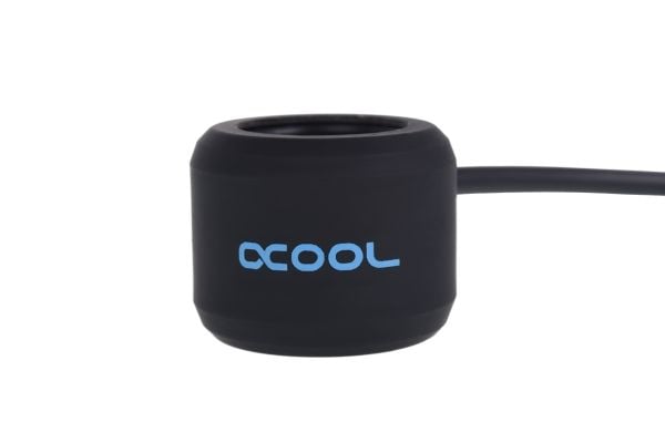 Alphacool 15325, Musta, Putki, neste, Muovi, urosliitin, HardTubes, HardTubes