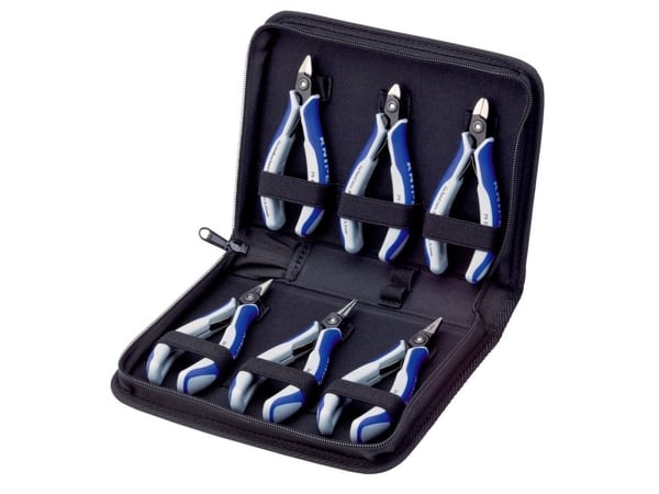 Knipex 00 20 16 P, Tang sett, Blå, Grå, 215 mm, 160 mm, 50 mm, 570 g