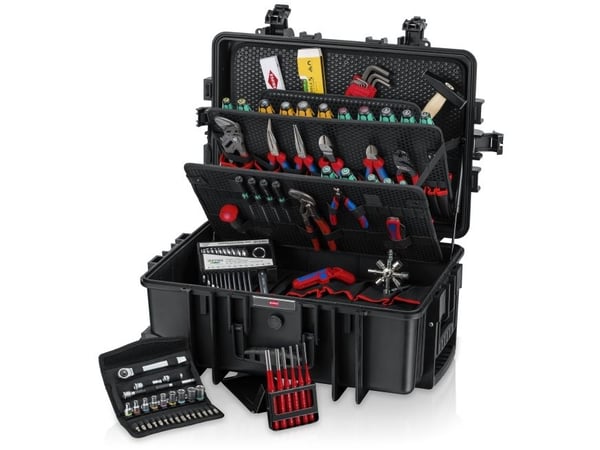 KNIPEX Mechanic - Verktøyssett - 90 deler - inn boks
