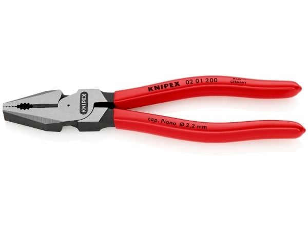 KNIPEX 0201200 Korkean vipuvoiman yhdistelmäpihdit