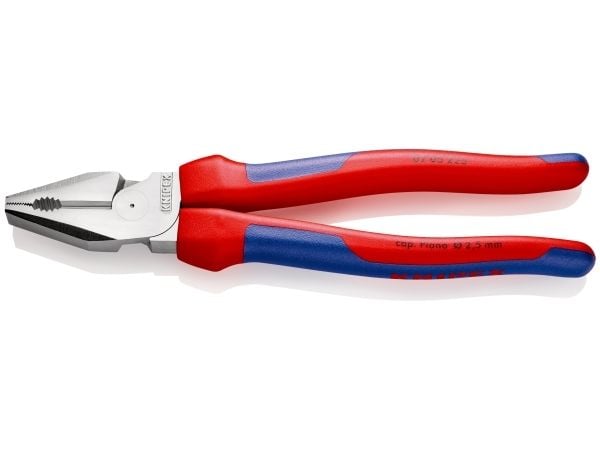 Knipex 02 05 225, Stål, Blå, Rød, 22,5 cm, 400 g