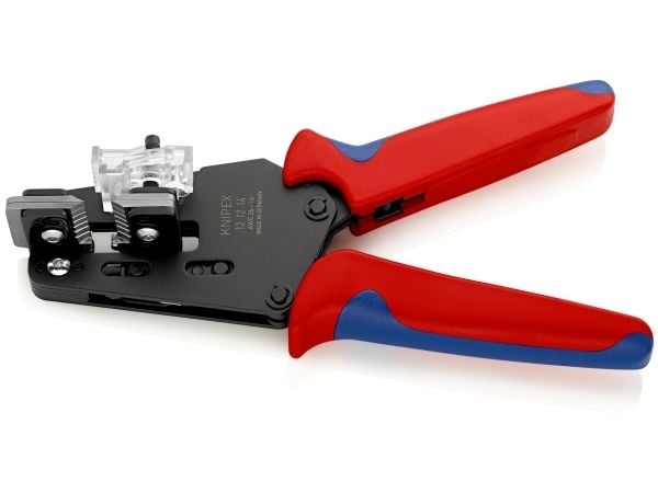 Knipex 12 12 14, Beskyttelses isolasjon, 450 g, Blå, Rød