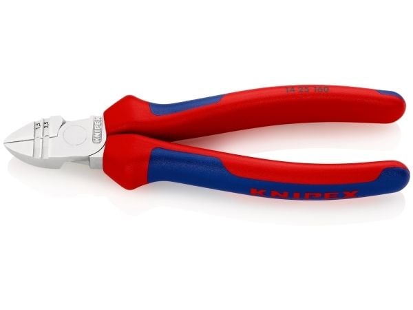 Knipex 14 25 160, Beskyttelses isolasjon, 224 g, Blå, Rød