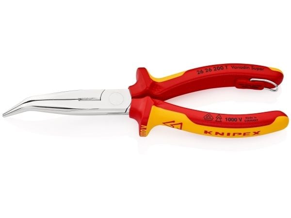 KNIPEX - Bent nose pliers - isolert - 200 mm