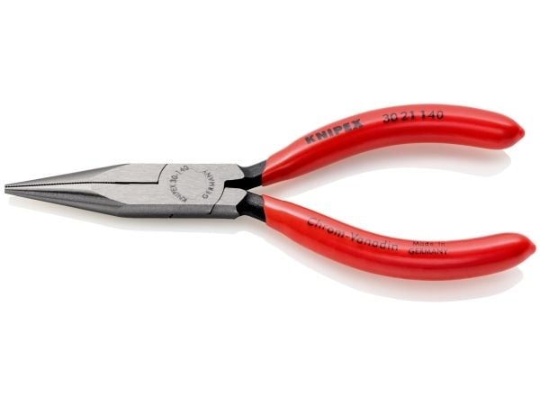 Knipex 30 21 140, Nesetang, 2 mm, 4,2 cm, Stål, Plast, Rød