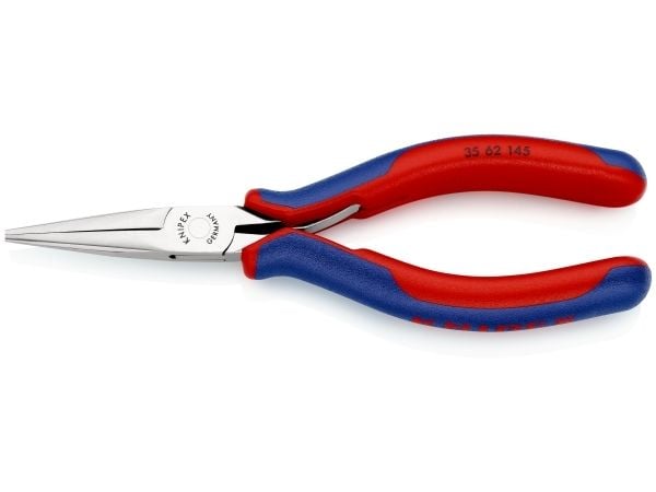 Knipex 35 62 145, Nesetang, Stål, Plast, Blå, Rød, 145 mm, 103 g