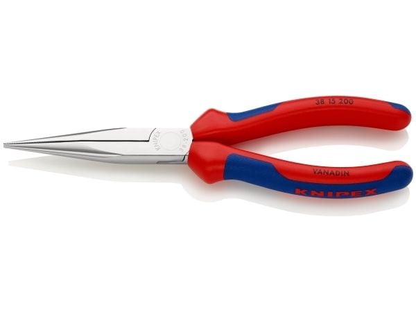 Knipex 38 15 200, 2,5 mm, 7,3 cm, Stål, Blå, Rød, 200 mm, 209 g