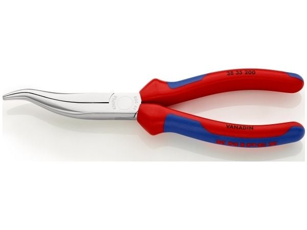 Knipex 38 35 200, 7,3 cm, Terästä, Sininen, Punainen, 200 mm, 205 g