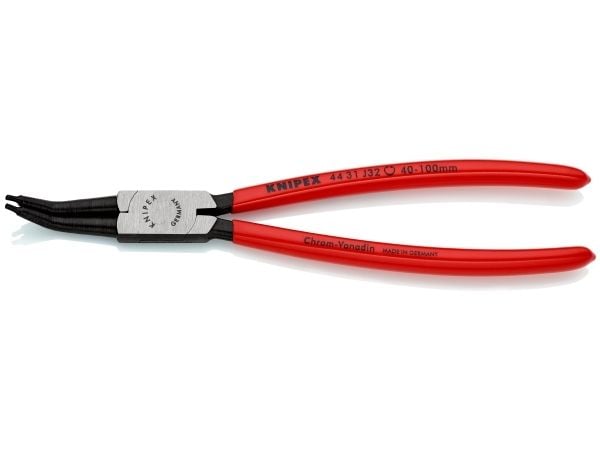 Knipex 44 31 J32, Låseringtang, Stål, Plast, Rød, 225 mm, 195 g
