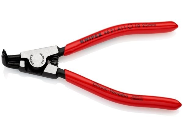 Knipex 46 21 A11, Låseringtang, Kromvanadiumstål, Plast, Rød, 125 mm, 85 g