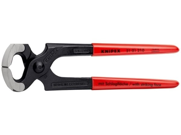 Knipex 51 01 210, Hovtang, Stål, Plast, Rød, 210 mm, 413 g