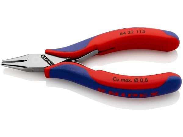 Knipex 64 22 115, Rosenkranstang, Stål, Blå, Rød, 115 mm, 65 g