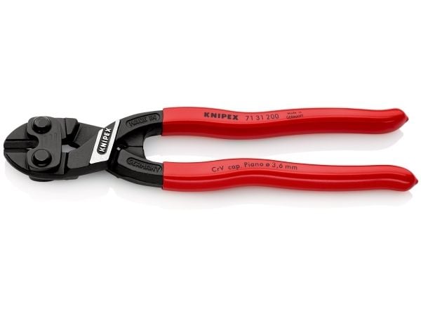 Knipex CoBolt, Bultsax/tång, Kromvanadinstål, Plast, Röd, 200 mm, 330 g Knipex CoBolt, Bultsax/tång, Kromvanadinstål, Plast, Röd, 200 mm, 330 g