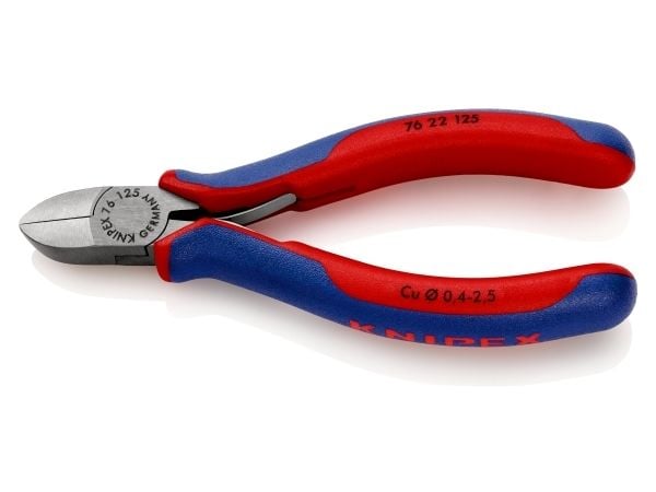 KNIPEX - Diagonal skärpincett - 125 mm - flush cut