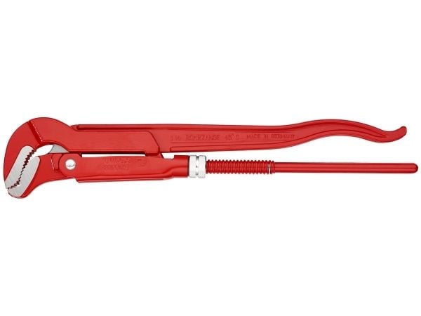Knipex 83 30 015, Rød, Rustfritt stål, Svensk rørtang, Rød, 6 cm, Kromvanadiumstål, Kromvanadiumstål