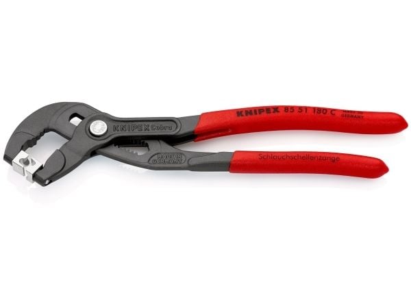Knipex 85 51 180 C, Slangekutter, Kromvanadiumstål, Plast, Rød, 51 mm, 18 cm