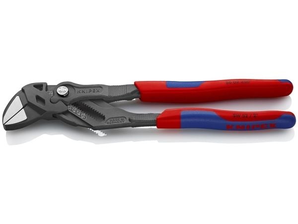 Knipex 86 02 250, Harmaa, Punainen, 5,2 cm, 60 mm, 250 mm, 17 mm