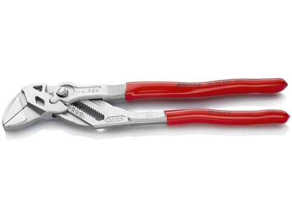 Knipex 86 03 250, Polygriptång, 1,4 cm, 5,2 cm, Stål, Plast, Röd