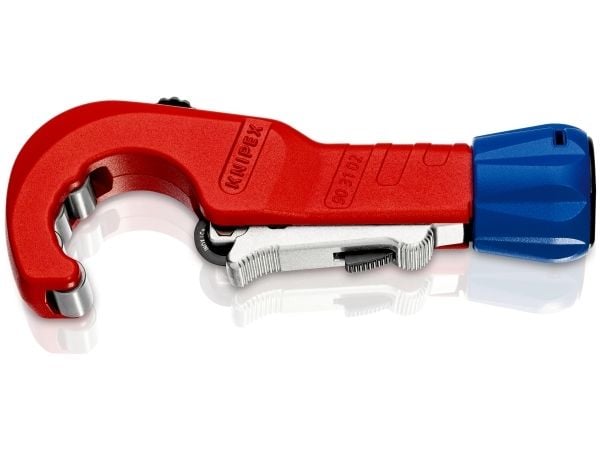 Knipex TubiX, Rørkutter, Rustfritt stål, Plast, Rustfritt stål, Blå, Rød, 260 mm