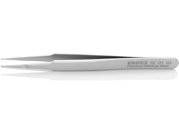 Knipex 92 01 03, Rustfritt stål, Rustfritt stål, Flat, Rett, 15 g, 10 mm