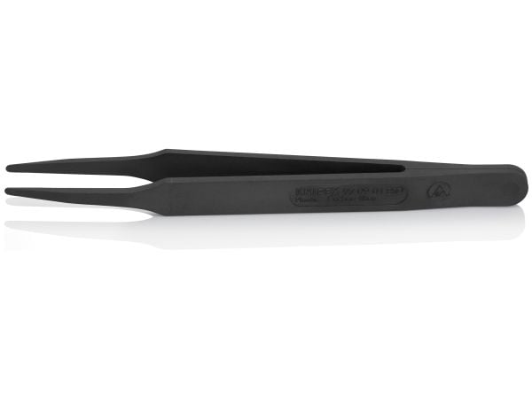 Knipex 92 09 01 ESD, Sort, Spiss, Rett, 4 g, 9,5 mm, 115 mm