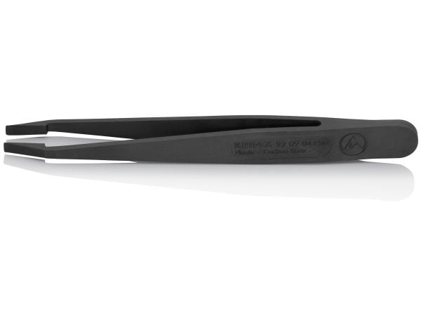 Knipex 92 09 04 ESD, Sort, Flat, Bøyd, 4,5 g, 11,5 mm, 115 mm
