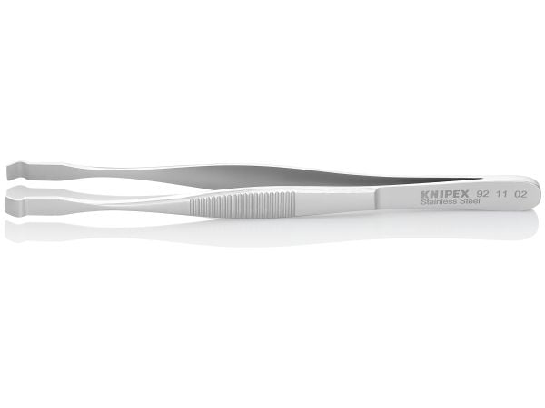 Knipex 92 11 02, Rustfritt stål, Rustfritt stål, Flat, Buet, 23 g, 11 mm