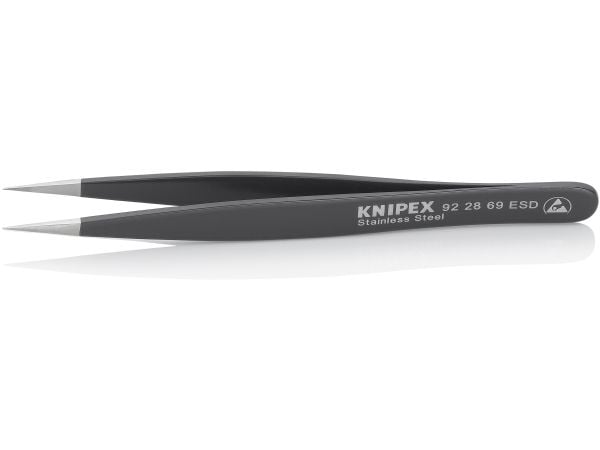 Knipex KP-922869ESD, Kromnikkelstål, Sort, Rustfritt stål, Bøyd, 1 stykker