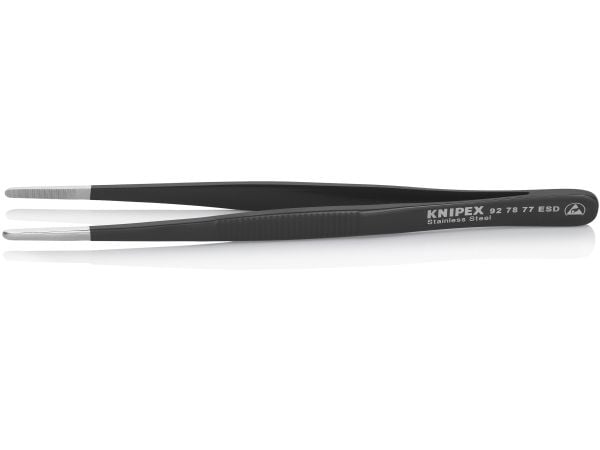 Knipex 92 78 77 ESD, Kromnikkelstål, Sort, Rett, 27 g, 145 mm, 1 stykker
