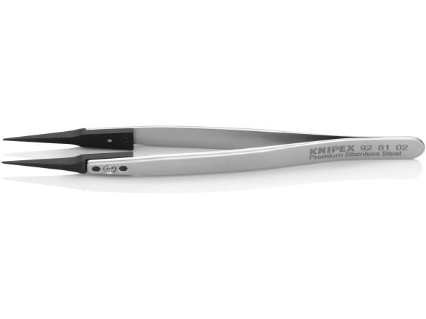 Knipex 92 81 02, Rustfritt stål, Rustfritt stål, Konisk, Rett, 17 g, 10 mm