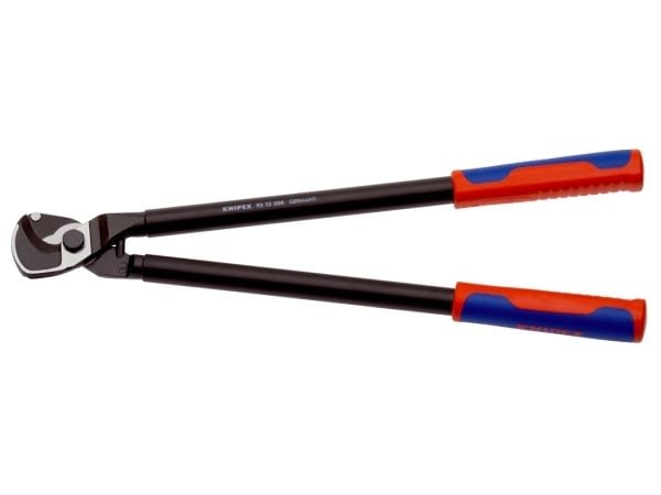 Knipex 95 12 500, Sivuleikkurit, 2,7 cm, Terästä, Muovi, Sininen, Punainen, 500 mm