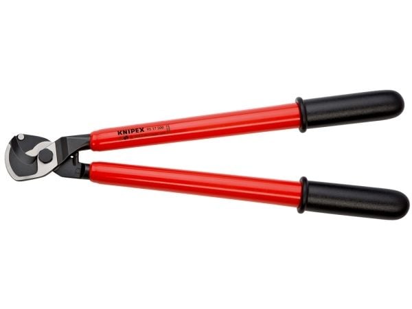 Knipex 95 17 500, Sidekutter, 2,7 cm, Aluminium, Stål, Aluminium, Sort, Rød, 500 mm