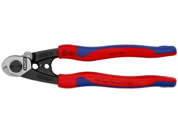 Knipex 9562190, Sininen, Punainen, Kromivanadiini-teräs, Musta, Sininen, Punainen, 314 g