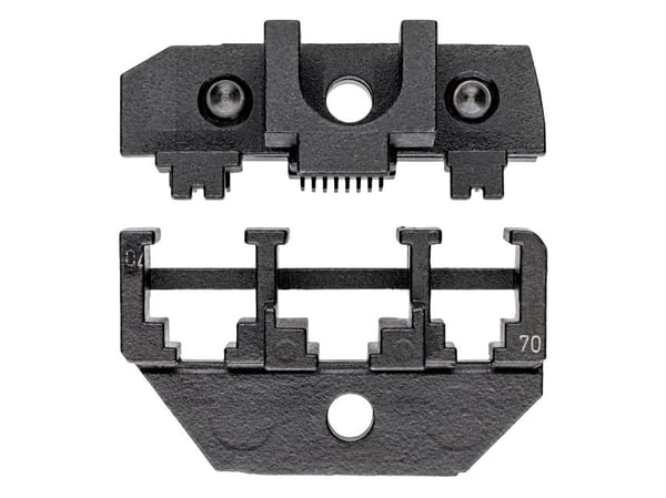 Knipex 97 49 70 krympinsats modulkontakt (westernkontakt) RJ10, RJ11, RJ12, RJ45 passar för Knipex 97 43 200, 97 43 E, 97 43 E AUS, 97 43 E UK, 97 ...