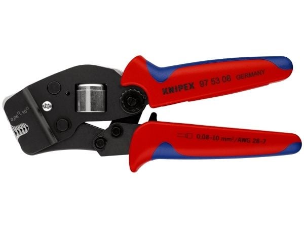 Knipex 97 53 08, Stål, Blå, Rød, 190 mm, 477 g