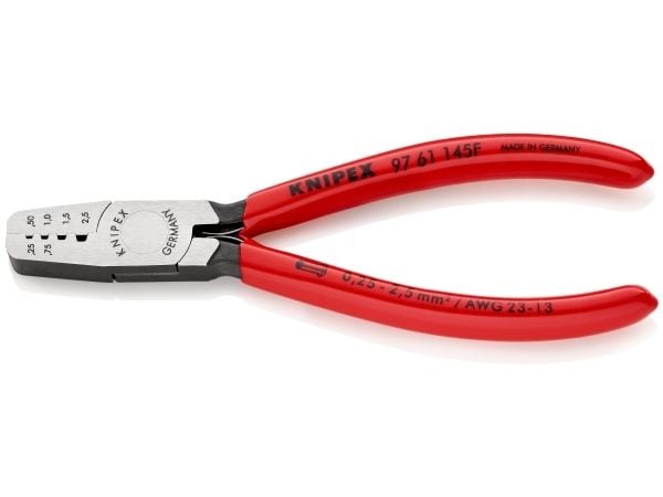 Knipex 97 61 145 F, Krympeverktøy, 0,25 mm