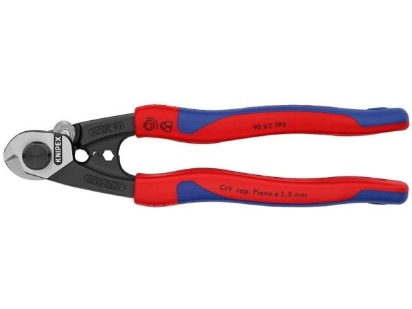 Knipex 9562190, Sininen, Punainen, Kromivanadiini-teräs, Musta, Sininen, Punainen, 314 g