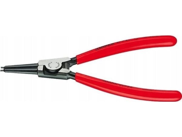 Knipex 46 11 A3, Låseringtang, Kromvanadiumstål, Plast, Rød, 210 mm, 220 g