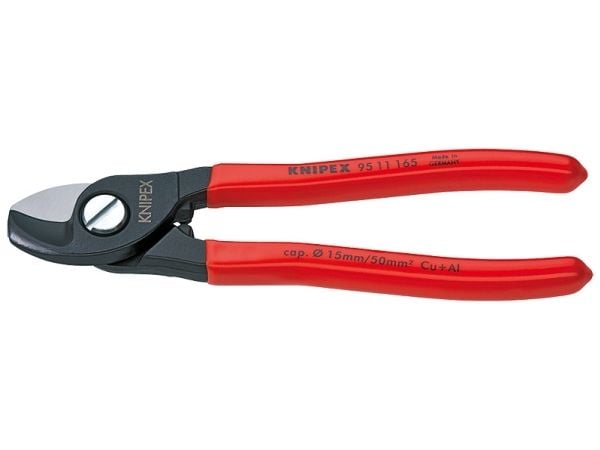 KNIPEX - Kabelsax - svart, röd